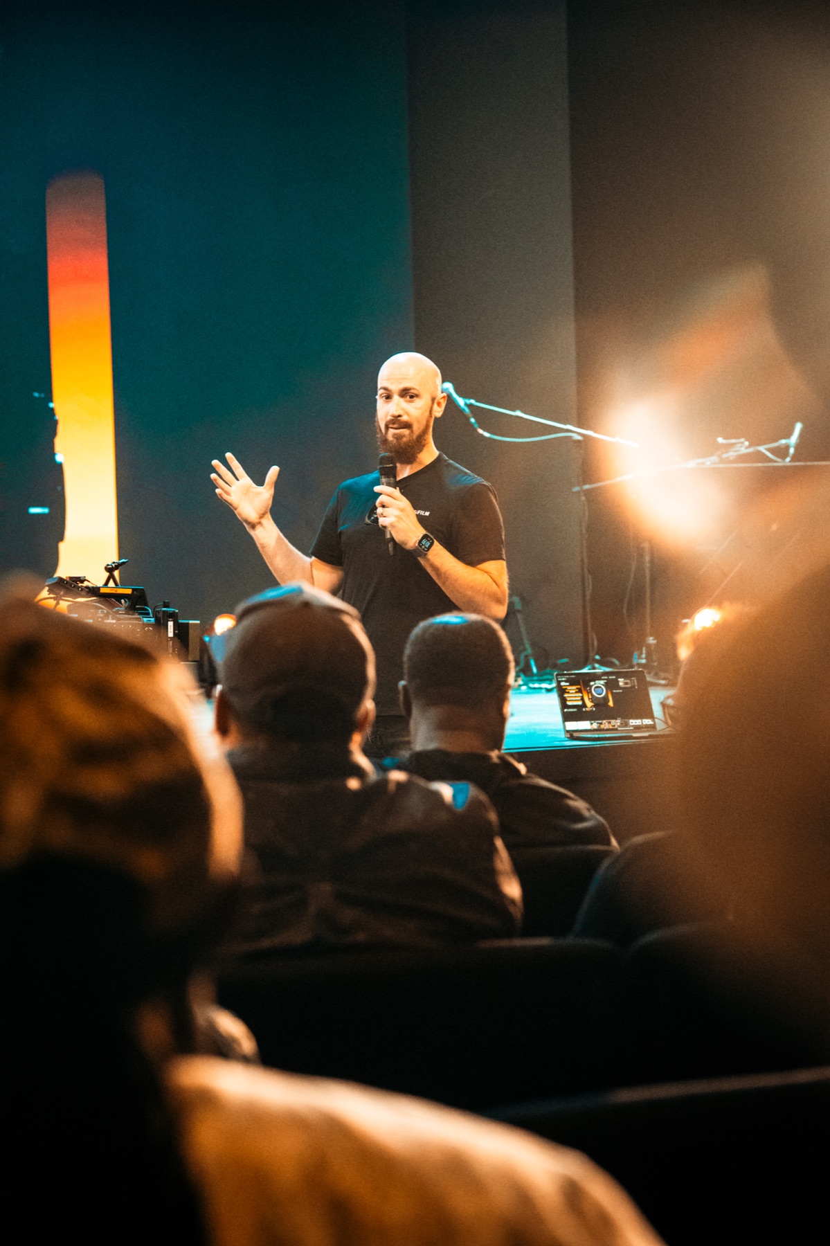 A Fujifilm educator leading a hands-on creative session